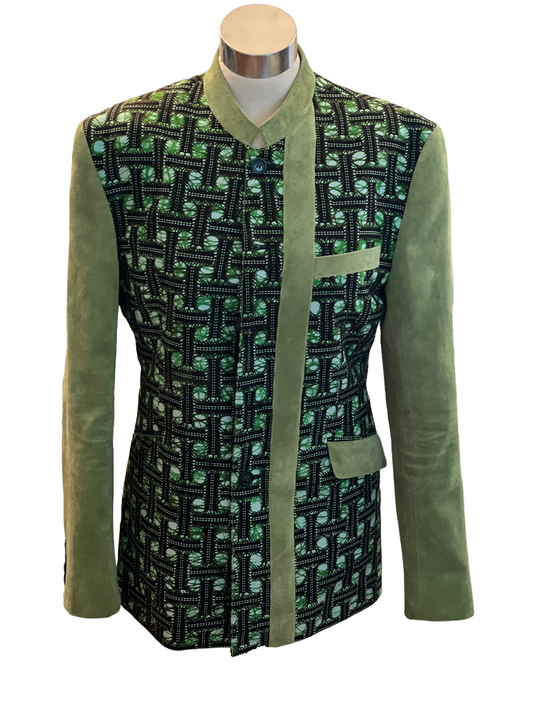 Velvet Wax Jacket (Green)