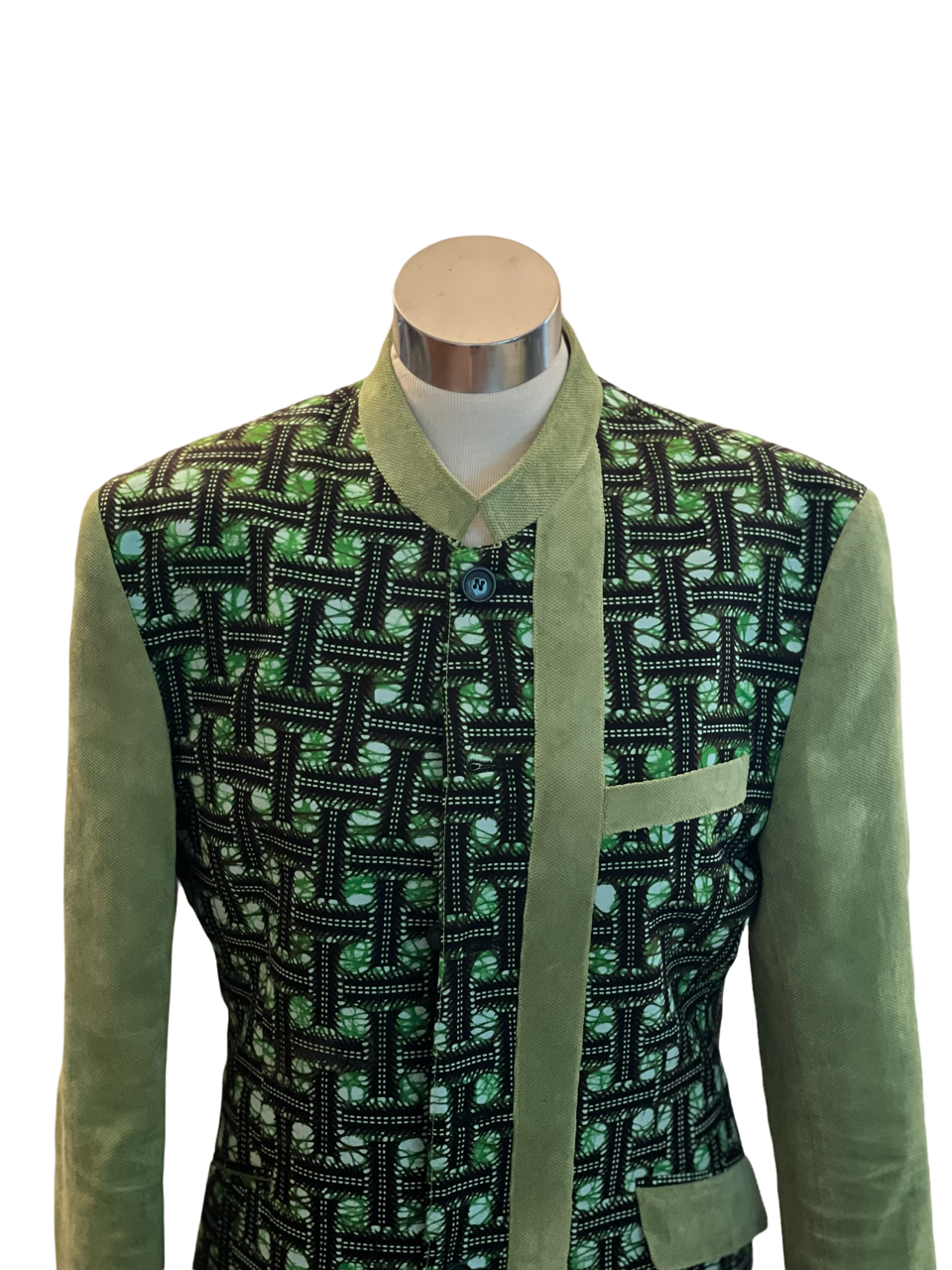 Velvet Wax Jacket (Green)