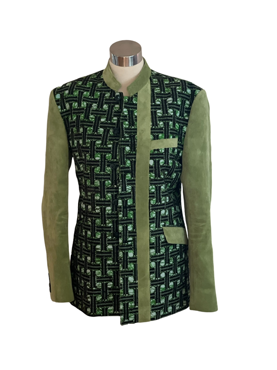 Velvet Wax Jacket (Green)